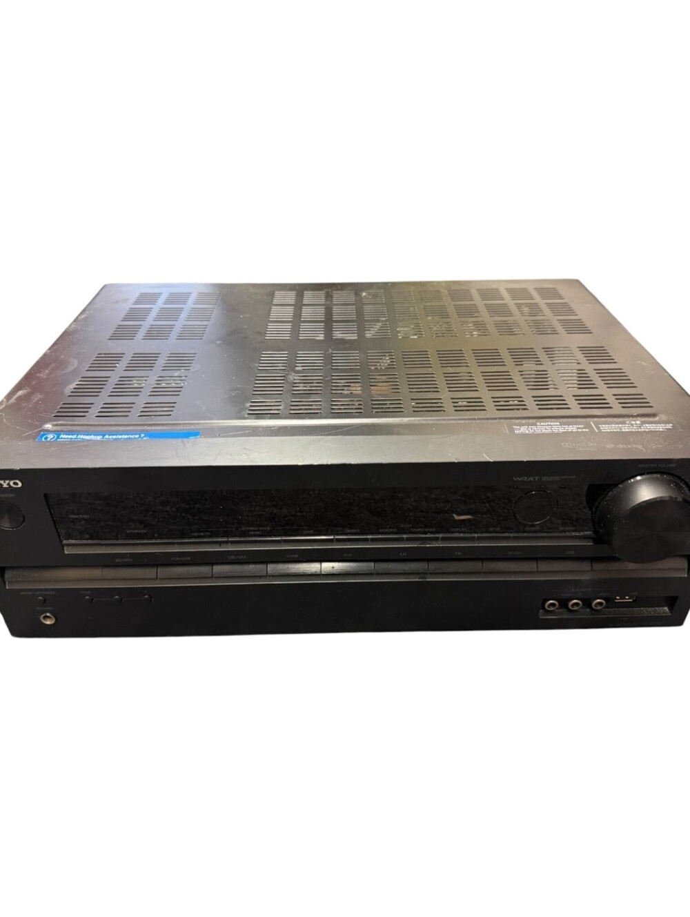 Onkyo HT-R391 5.1 Channel AV Receiver Home Theater System HDMI USB iPod Ready